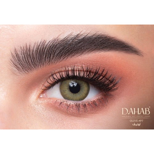 Dahab Daily Contact Lenses Olive #44