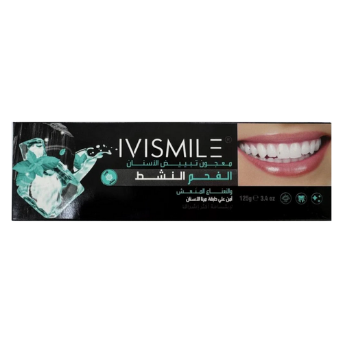 IVISMILE Activated Charcoal Whitening Toothpaste Mint 125g