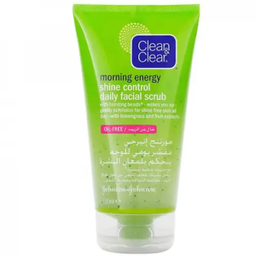 Clean & Clear Daily Facial Scrub with Fruit and Lemongrass Extracts 150 ml