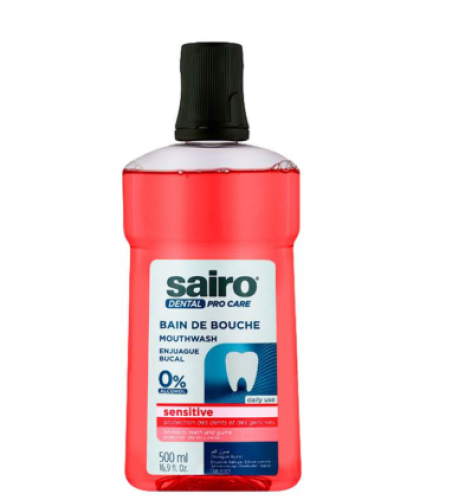 Sairo Total White Mouthwash - 500 ml