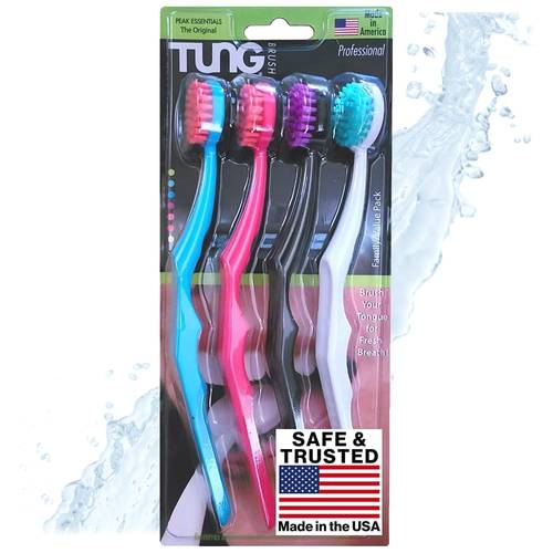 Tang Tongue Cleaning Brush 4 Pack