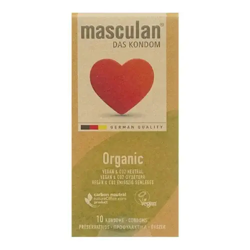 Masculan Organic Condoms 10 Pack