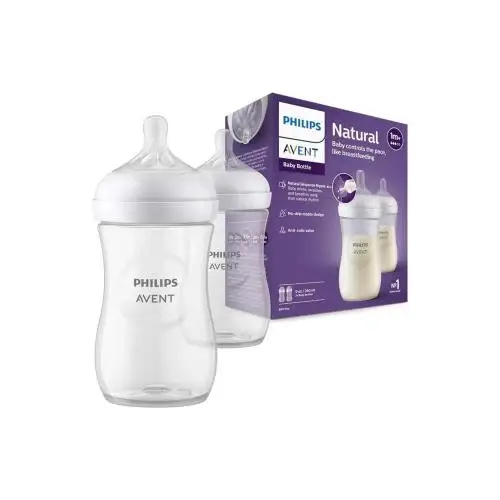 Philips Avent Natural Response Baby Bottle 2x260ml