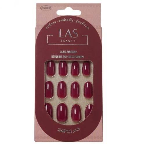 Las Beauty French Adhesive Nails 21DS036