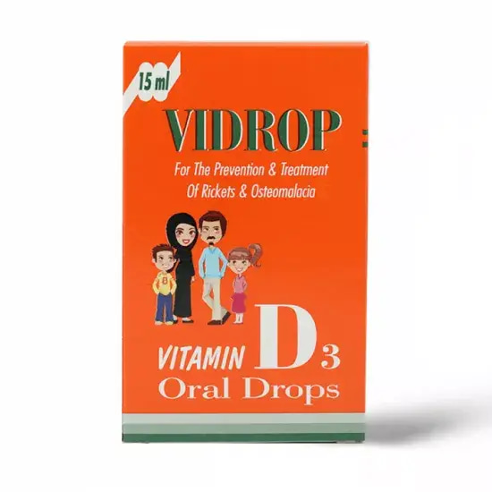Vidrop Vitamin D3 for Children Oral Drops 15 ml