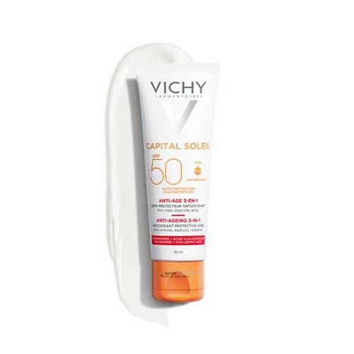 Vichy Capital Soleil Anti-Aging 3 in 1 Daily Antioxidant Cream 50ml