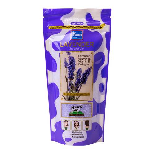 Yoko Lavender Spa Milk Salt 300g