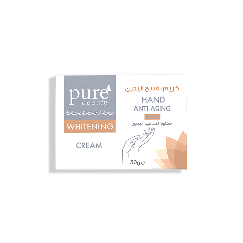 Pure Beauty Anti-Wrinkle Hand Lightening Cream - 50g