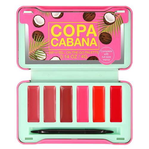 BYS Copacabana On The Go Lip Palette