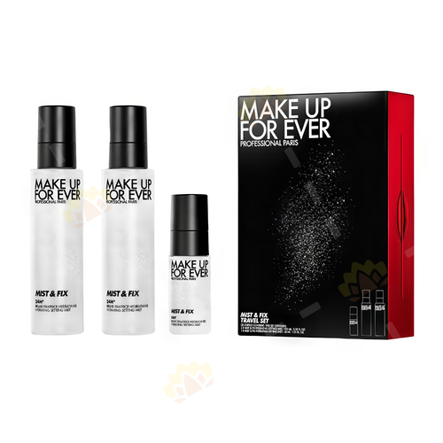 MAKE UP FOR EVER - Mist & Fix Make Up Setting Spray Travel Set 3pcs