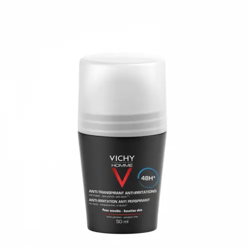 Vichy Deodorant Roll-On Antiperspirant 48h (For Sensitive Skin) 50ml