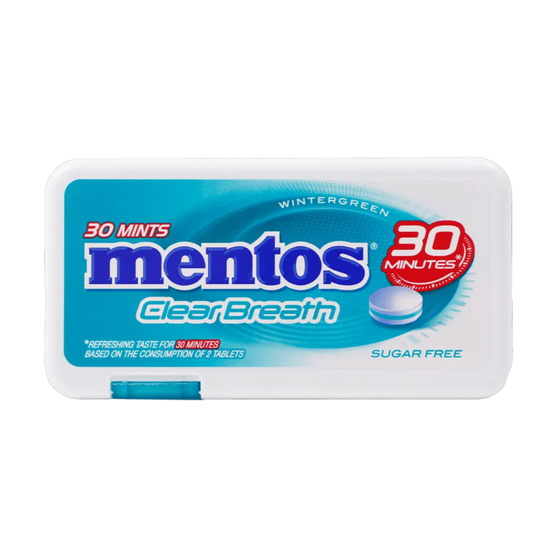Mentos Wintergreen Candy 30 Pieces