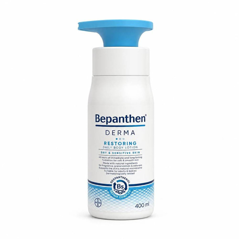 Bepanthen Derma Daily Body Lotion for moisturizing dry and sensitive skin