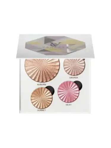 Vanessa Makeup Venus XL Highlighter Palette