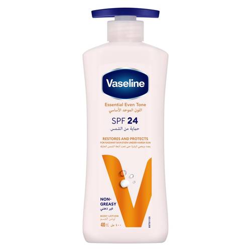 Vaseline Essential Even Tone Body Lotion SPF 24 - 400ml