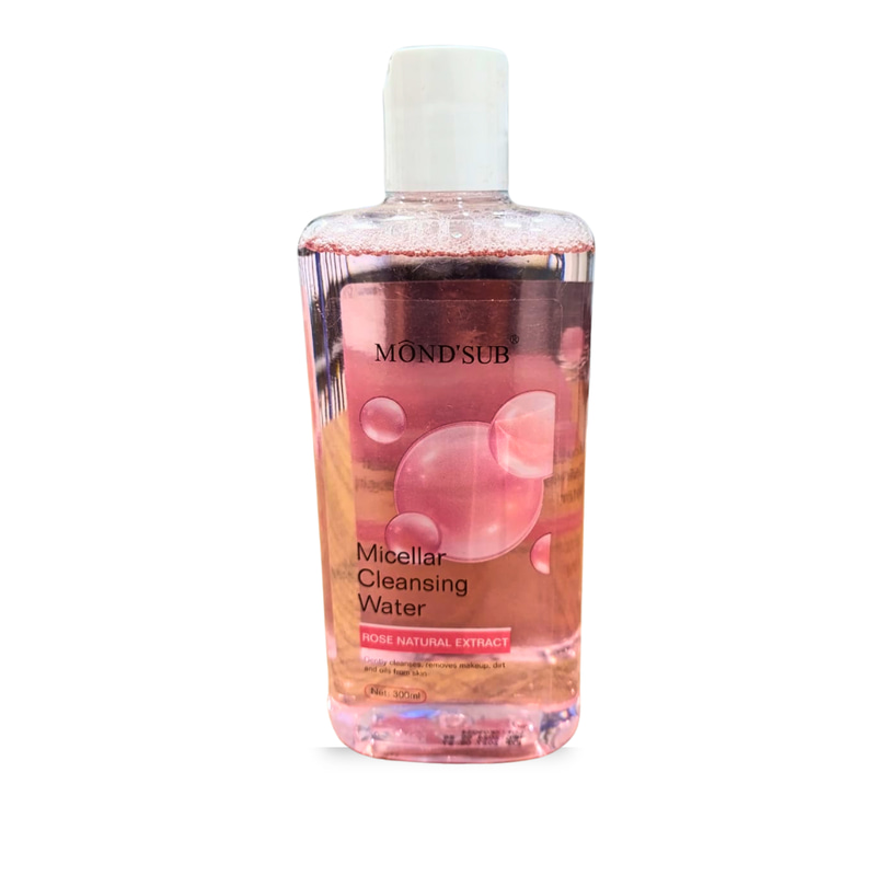 Mond'Sub Micellar Cleansing Water Rose Natural Extract