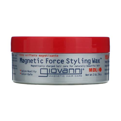 Giovanni Magnetic Force Styling Wax, Pack of 2, 2 oz (56 g)