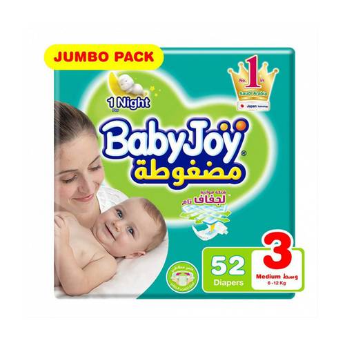 Baby Joy Jumbo Pack Size 3 – 52 Diapers