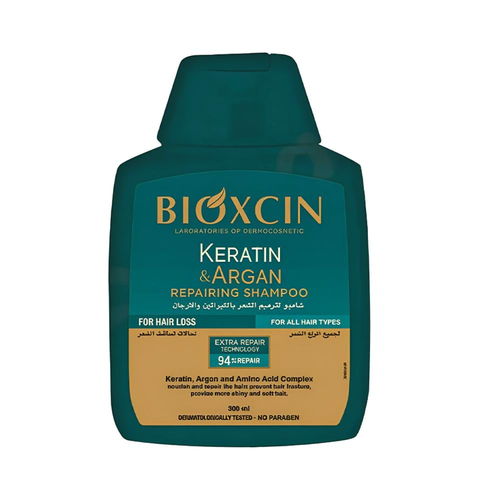 Bioxcin Keratin & Argan Repair Shampoo 300ml