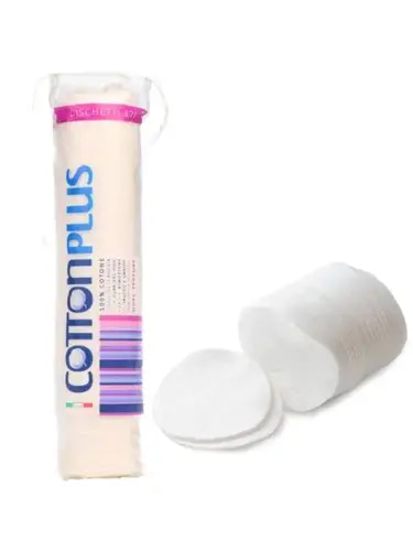 Cotton Plus Italian Round Cosmetic Cotton Pads 120pcs