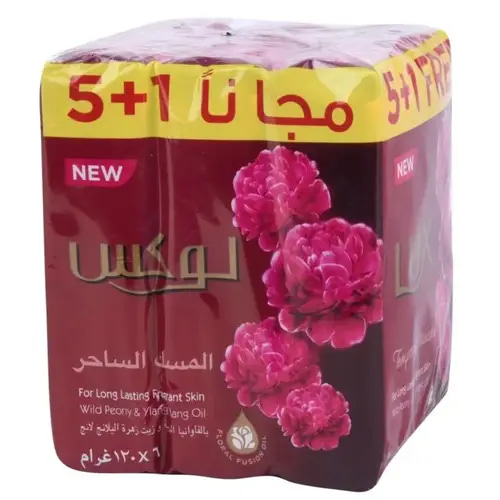 Lux charming musk soap 6*120 g