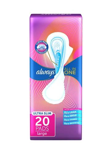 Always All in One Ultra Soft Cotton Pads 20 Count