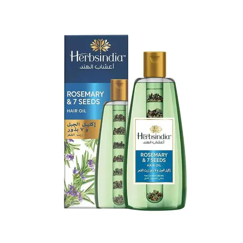 Herbs India Rosemary & 7 Seeds Hair Oil - 180 ml