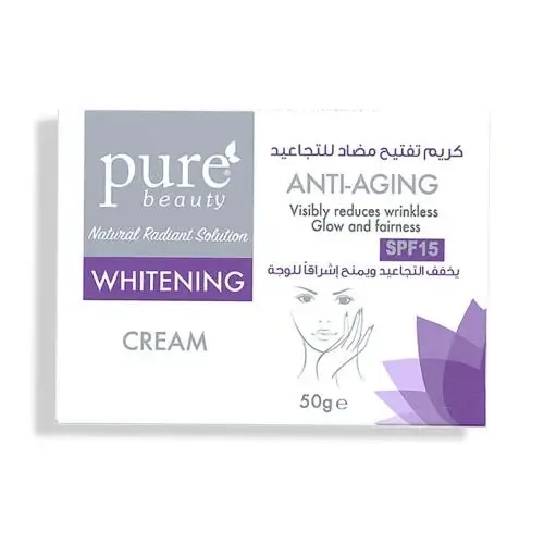 Pure Beauty Anti-Wrinkle Brightening Cream - 50g