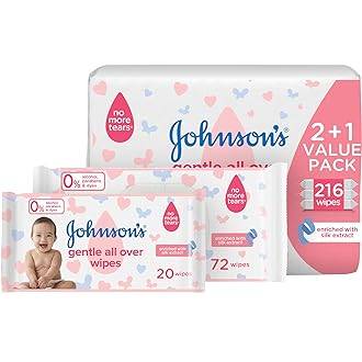Johnson's Baby Wipes 2+1