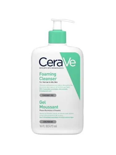 CeraVe Foaming Cleanser for Normal to Oily Skin 473ml