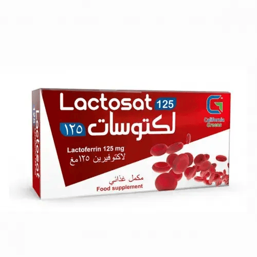Lactosat Lactoferrin 125mg 30 Capsules