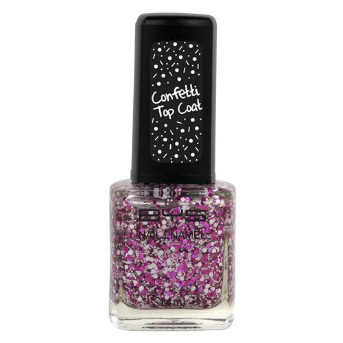 Nail Polish Confetti Plum & Bass BYS