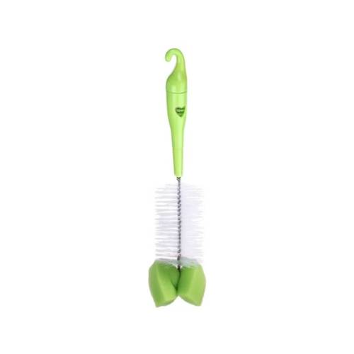 Soft Bottle & Nipple Cleaning Brush with Sponge