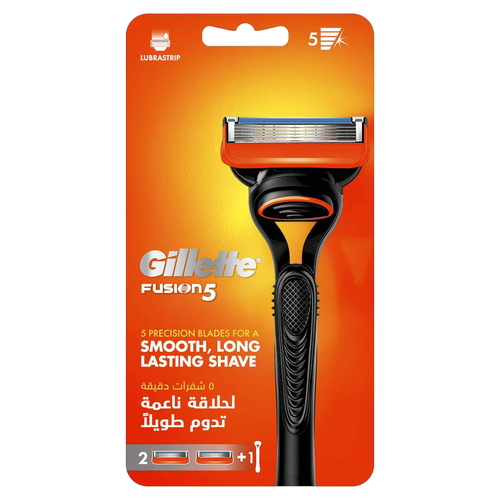 Gillette Fusion Men's Razor + 2 Razor Blades