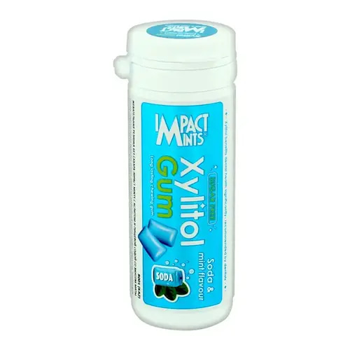 Impact Mint Soda Chewing Gum 14g