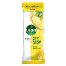 Dettol Multi Purpose Wipes Citrus 105 Wipes