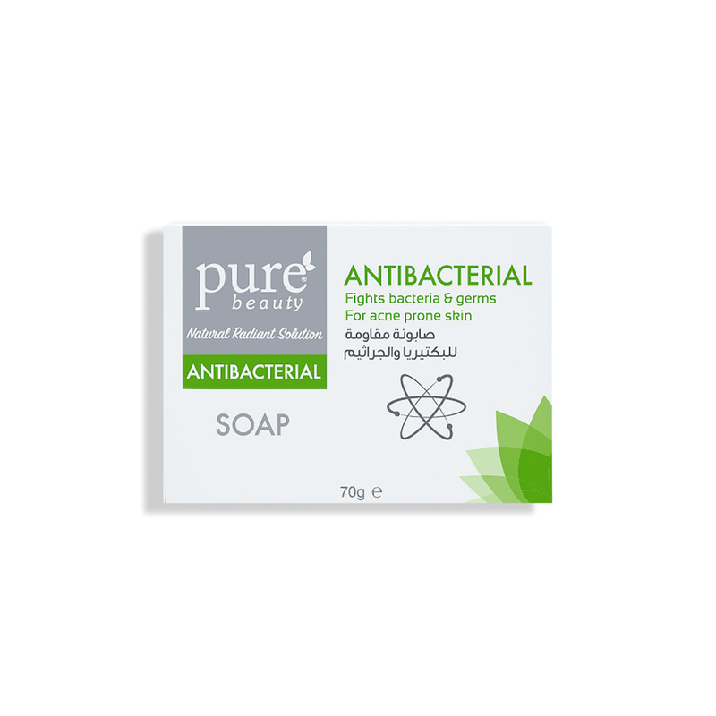 Pure Beauty Antibacterial & Germ-Resistant Soap. 70g