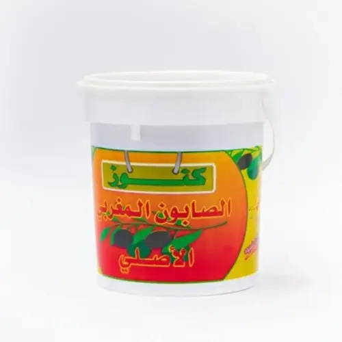 Knooz Natural Olive Moroccan Black Soap 800g