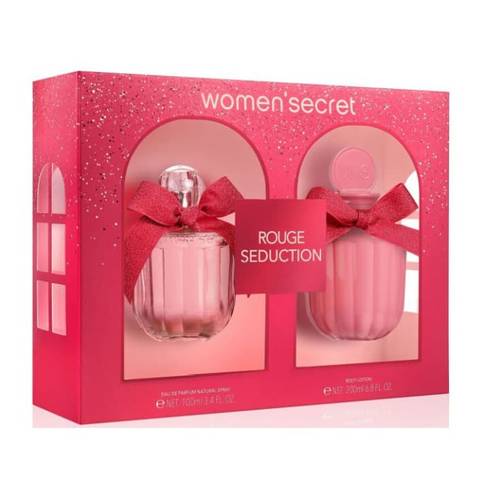 Women Secret Rouge Seduction Gift Set EDP 100ml + Body Lotion 200ml