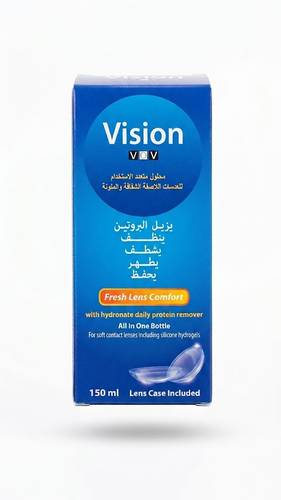 فيجن محلول عدسات 150 مل
