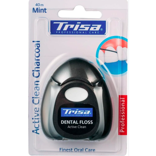 Teresa floss teeth with charcoal 40m