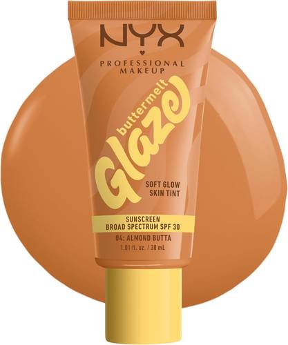 NYX Soft Glow Skin Tint SPF30 04 Buttermelt Glaze