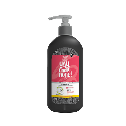 Pure Beauty Daily Facial Cleansing Gel with Charcoal 200ml