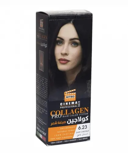 Nitro Canada Cinema Collagen Hair Color 6.23 Dark Chestnut