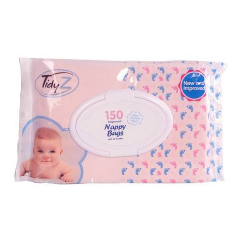 برير أكياس حفائض الأطفال. 150 كيس