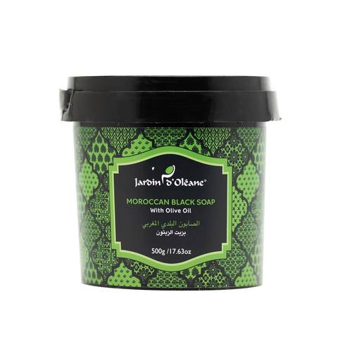Jarden Olean Moroccan Black Soap with Olive Oil 500g
