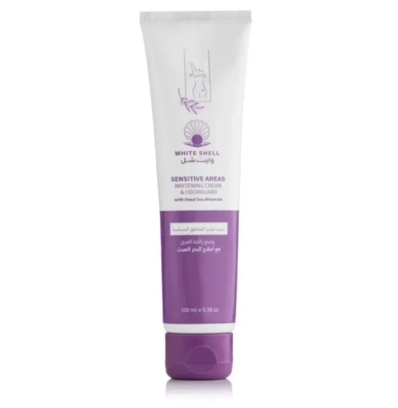 White Shell Sensitive Areas Whitening Cream 100ml