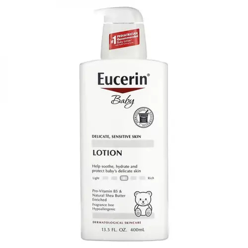 Eucerin Baby Lotion for Sensitive Skin Fragrance Free 400ml
