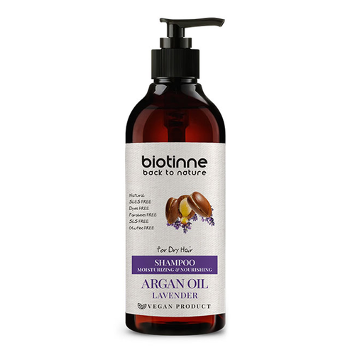 Biotin Argan Oil & Lavender Moisturizing Shampoo 400ml