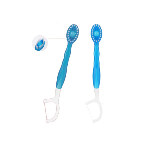 مجموعة فرشاة ومعجون وخيط تنظيف الأسنان 5 في 1 من DR.CARE